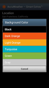 AccuWeather - Sony SmartWatch(圖6)-速報App