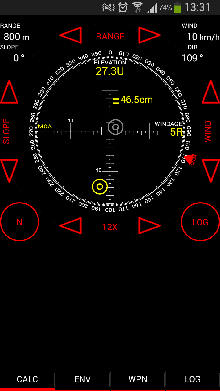 Sniper Calculator PRO Screen 3