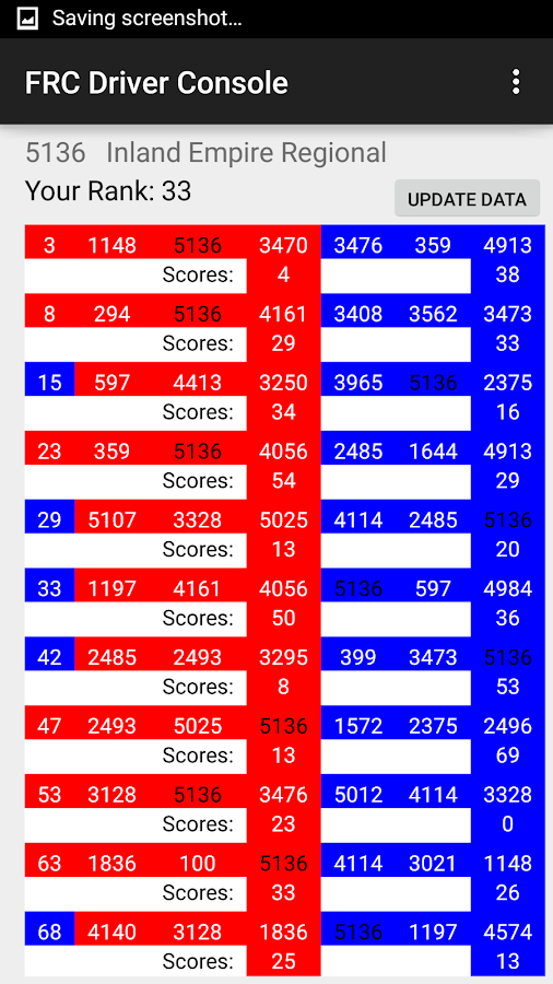    FRC Robotics Driver Console- screenshot  
