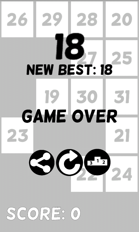 White Tile Game Scores White Tile Game Scores