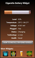 Cigarette Smoking HD Battery APK Screenshot Thumbnail #2