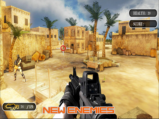 【免費冒險App】Sniper Shooting in the Desert-APP點子