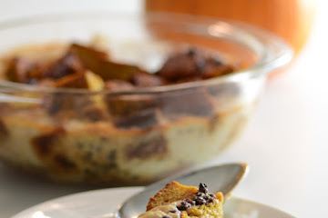 Pumpkin Bread Pudding