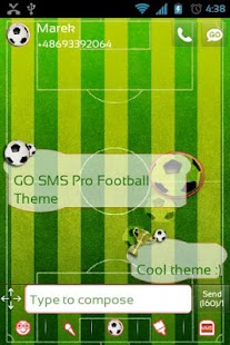 Free Download Football Theme for GO SMS Pro APK