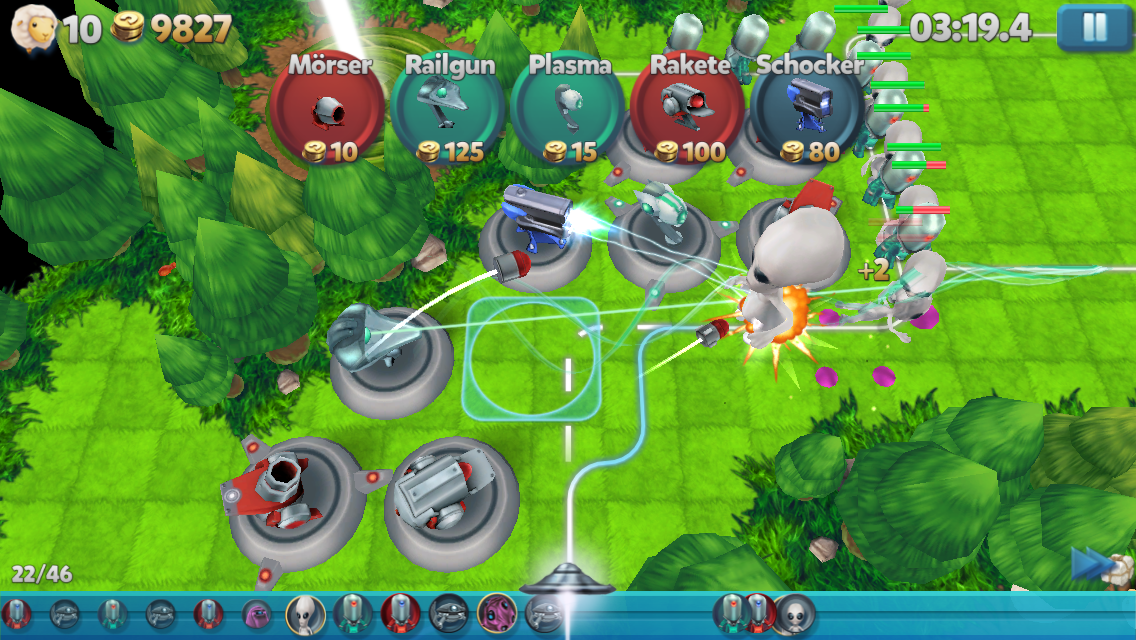 Android application Tower Madness 2: 3D Tower Defense TD Strategy Game screenshort