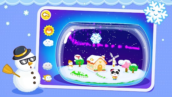 Capture d'ecran de l'application Android The Weather - Panda games
