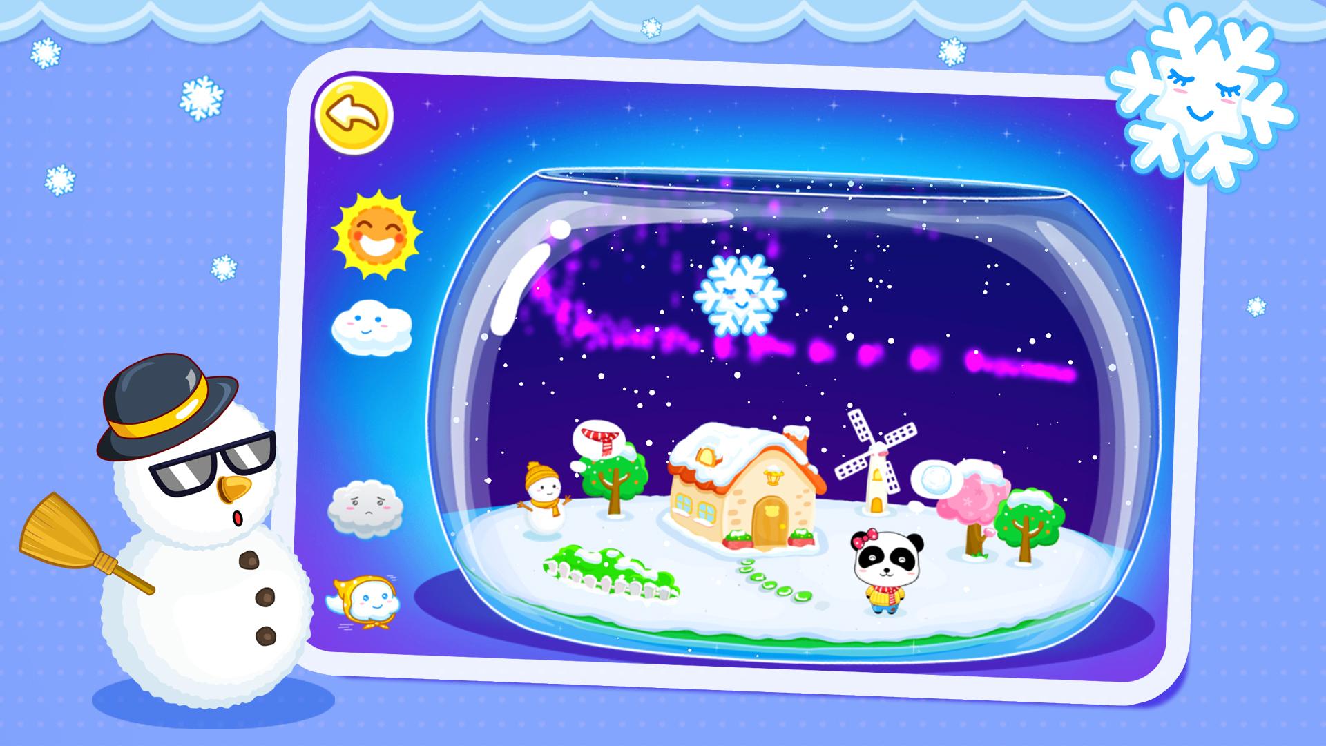 Android application The Weather - Panda games screenshort