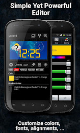 Make Your Clock Widget poster 1