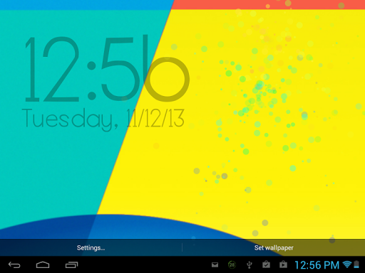 免費下載個人化APP|Nexus 5 KitKat - Digital Clock app開箱文|APP開箱王
