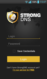 Lastest StrongDNS Client APK for Android