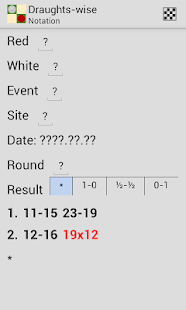 Draughts-wise Screen 3