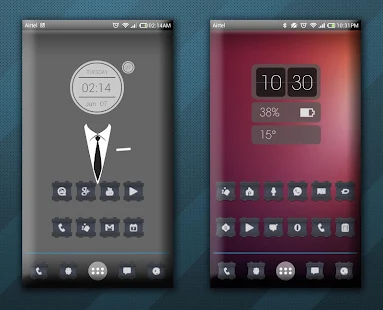 FILLES ICONS APEX/NOVA/ADW/GO - screenshot thumbnail