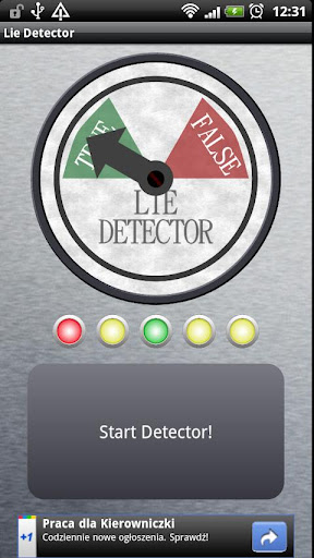 Lie Detector PRANK Android app Screenshot 4