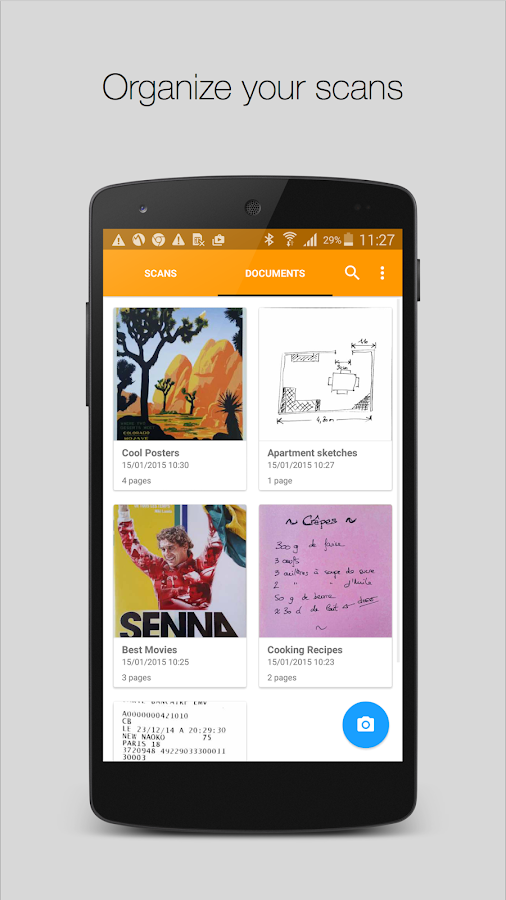Genius Scan+ PDF Scanner Applications Android sur Google Play