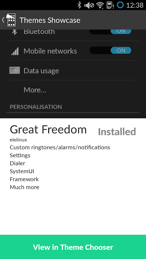 Cyanogen Theme Showcase - screenshot