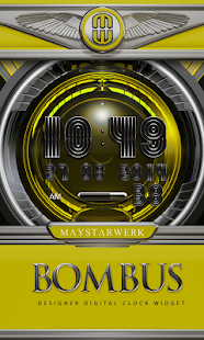 Free Digi Clock Widget Bombus APK for PC