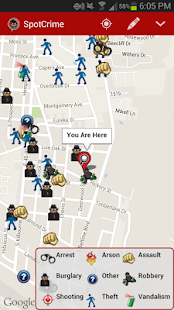 Free Download SpotCrime Crime Map APK