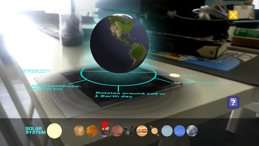 【免費教育App】Our Solar System AR free-APP點子