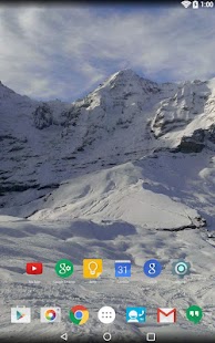 download Panorama Wallpaper:Snowy Mntns free