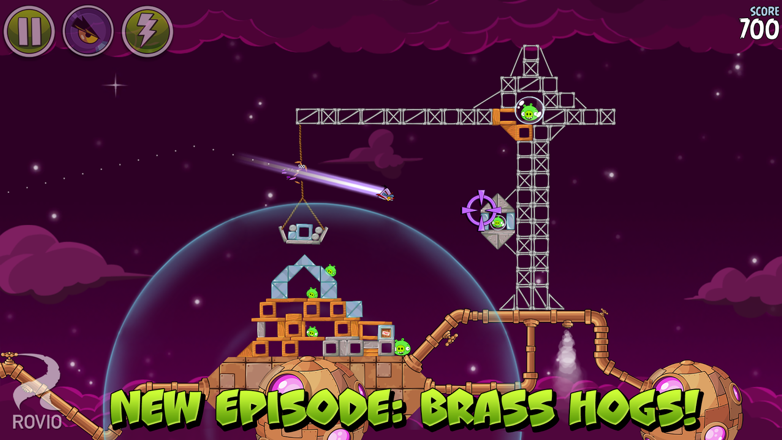 Angry Birds Space - screenshot