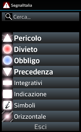 SegnalItalia-traffic signs ITA