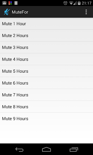 Mute4 Ringer Mute Timer
