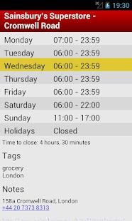 Download My Old Opening Hours Pro APK for Android