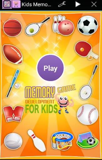 Memoy Game Kids