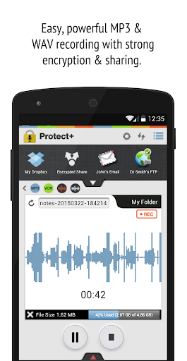 Protect+ Voice Recorder Free