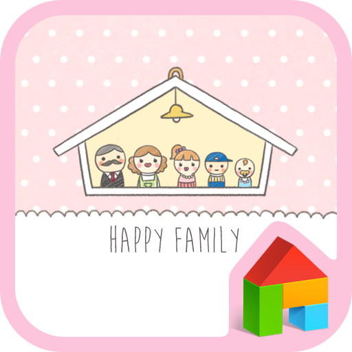 happy family 도돌런처 테마 LOGO-APP點子