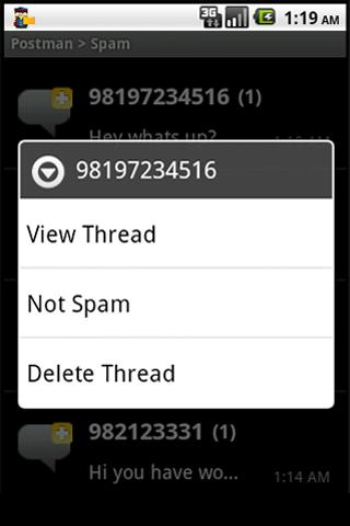 SMS Spam Blocker - Postman