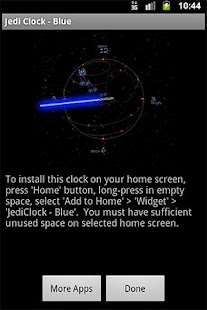 How to get JediClock - Blue 1.0.0.1 mod apk for android