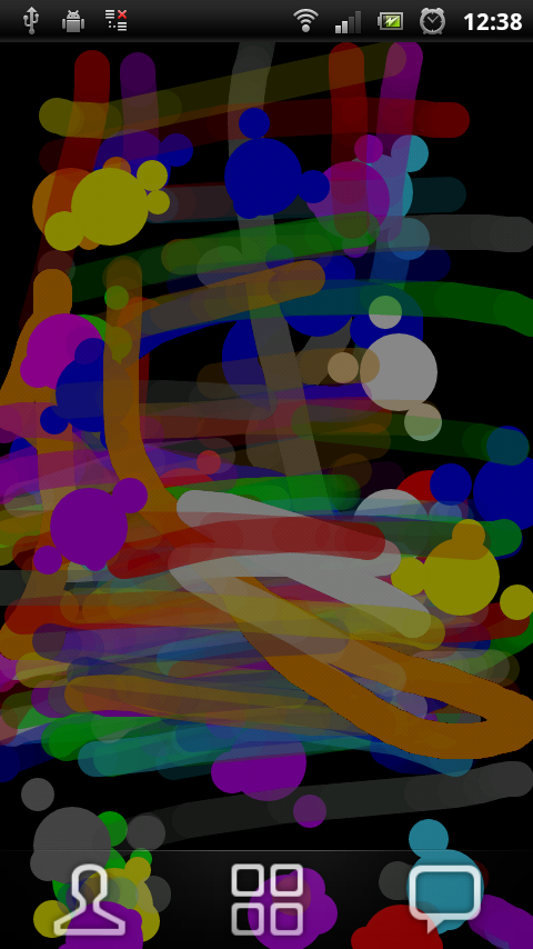 Finger paint - live wallpaper Screen 3