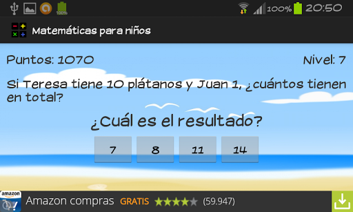 【免費教育App】Matemáticas para niños-APP點子