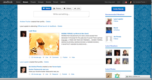 【免費社交App】JewBook  Jewish Social Network-APP點子