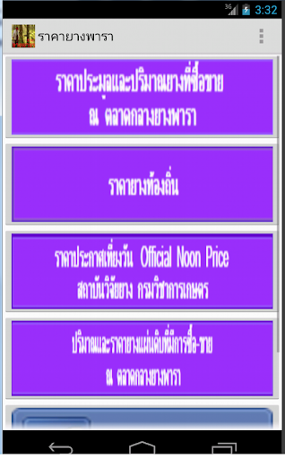 ราคายางพารา