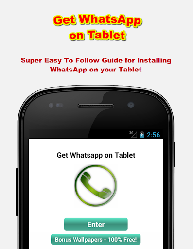 Get WhatsApp on Tablet