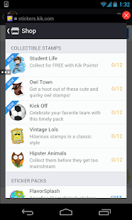 Kik - screenshot thumbnail