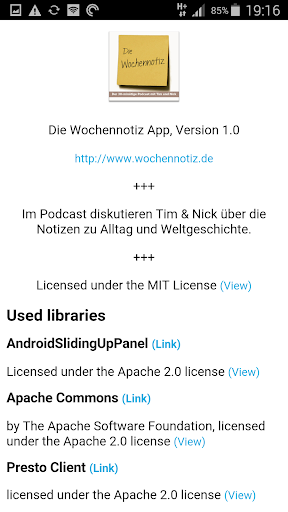 【免費音樂App】Die Wochennotiz-APP點子