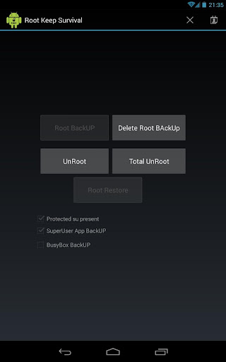 【免費工具App】Root Keep Survival-APP點子