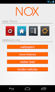 Nox (adw apex nova icons) - screenshot thumbnail