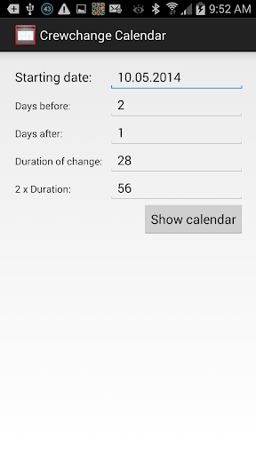 【免費教育App】Crew Change Calendar-APP點子