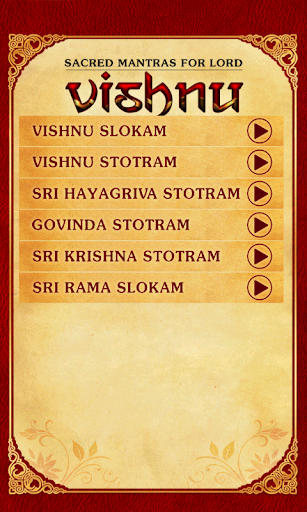 Sacred Mantras For Lord Vishnu