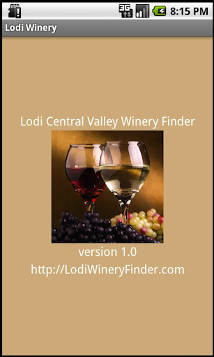 Lodi Winery Finder for Phones
