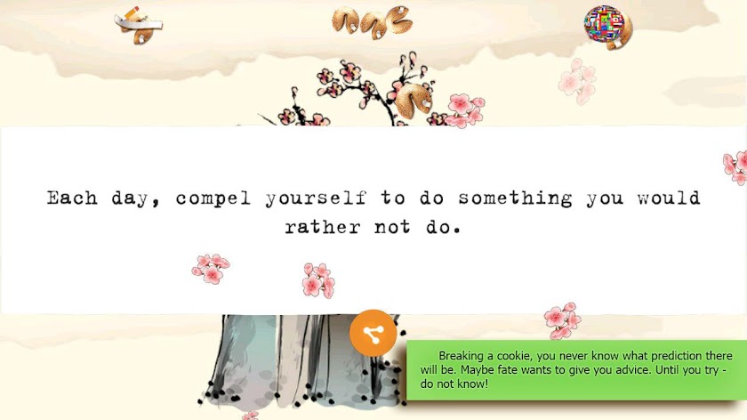 Fortune cookies tree Screen 1