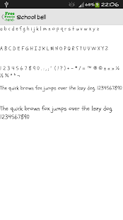 Handwriting Fonts for Flipfont Screenshots 1