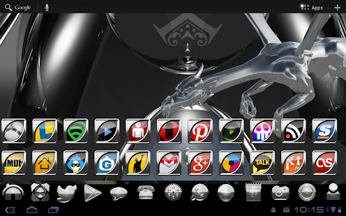 ICON PACK silver dragon Screenshots 6
