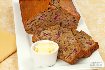 Strawberry-Banana Quick Bread