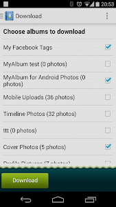 Screenshot MyAlbum for Facebook Pro v3.01