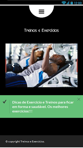 Treinos e Exercícios